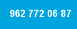 962 772 06 87 962 772 06 87